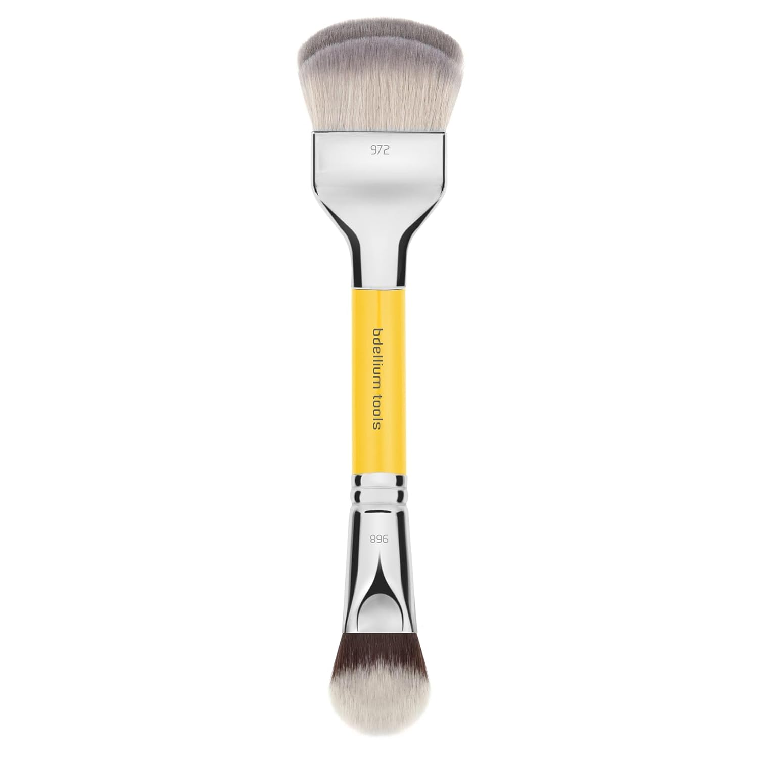 Bdellium Tools Professional Makeup Brush Studio 973 Double-Ended Large Rounded Double Dome Blender/BDHD Phase II with 972/968 double-ended