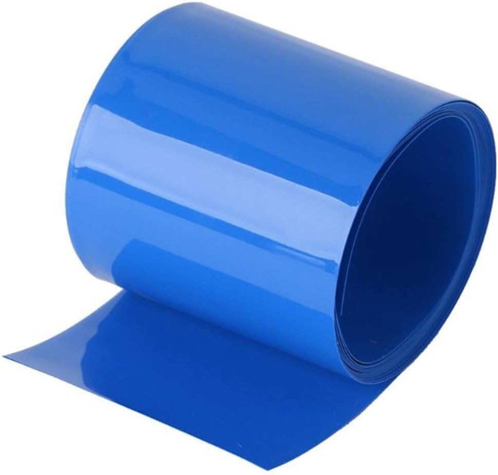Lithium Battery Heat Shrink Tube Li-ion Wrap Skin 14500 18650 26650 PVC Shrinkable Tubing Film Tape Sleeves Electrical Insulatio(200mm-25mm)