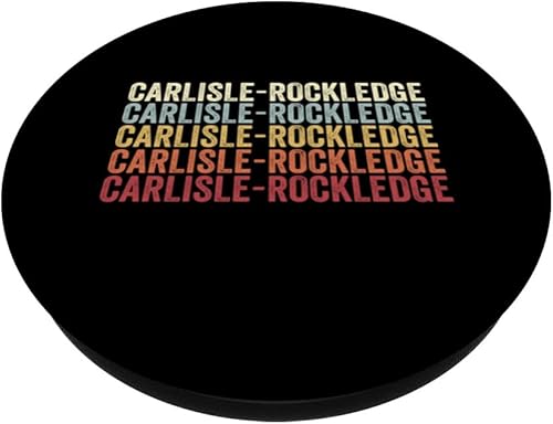 Miniatura 2 de Carlisle-Rockledge Alabama Carlisle-Rockledge AL Retro PopSockets Swappable PopGrip