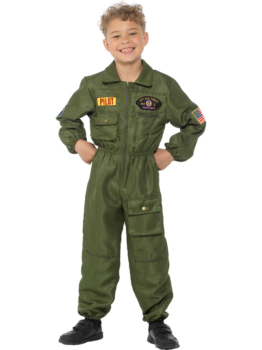 WWII Air Force Jet Fighter Pilot Child's Costume
