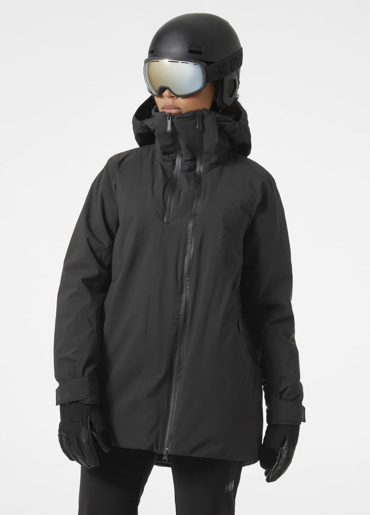 Helly Hansen Kobiety W Nora Długa Kurtka Izolacyjna 65895 Kurtka, Czarny, L
