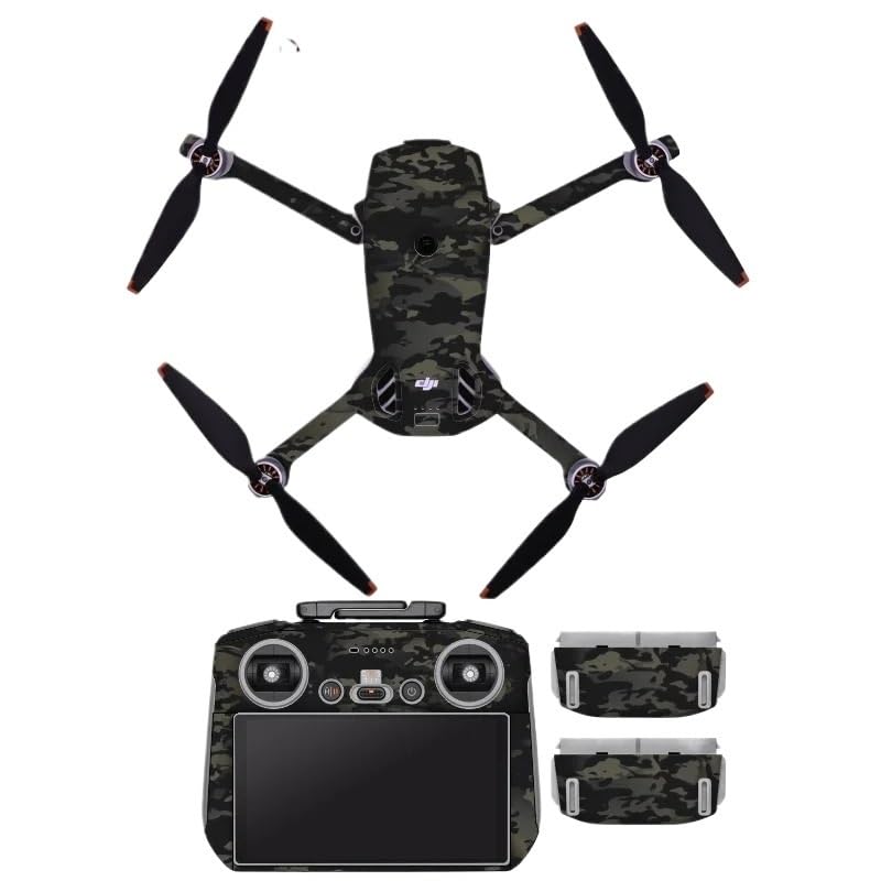 Compatibile con DJI Lito X1 Adesivo decorativo per drone | Per impermeabile, anti-ossidazione, decorare e proteggere il corpo(DEEP BLUE)