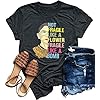 ASAMO-Fight-for-The-Things-You-Care-About-Notorious-RBG-T-Shirt-Ruth-Ba-der-Gins-Burg-Graphic-Shirt Women Rights Shirt Ruth Bader Ginsburg Graphic Tee Fight for The Things You Care About Political Feminist Short Sleeve Top Dark Grey