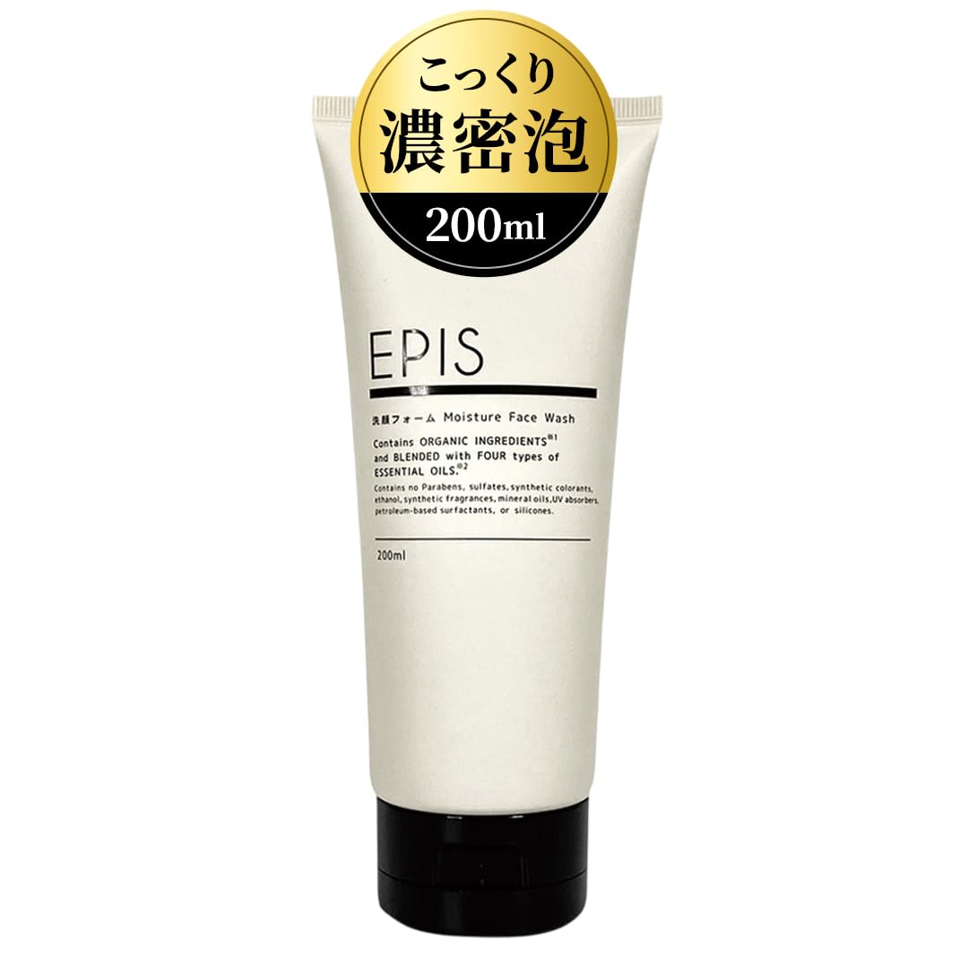 Amazon | エピス EPIS 洗顔フォーム オーガニック 200ml 大容量 無添加