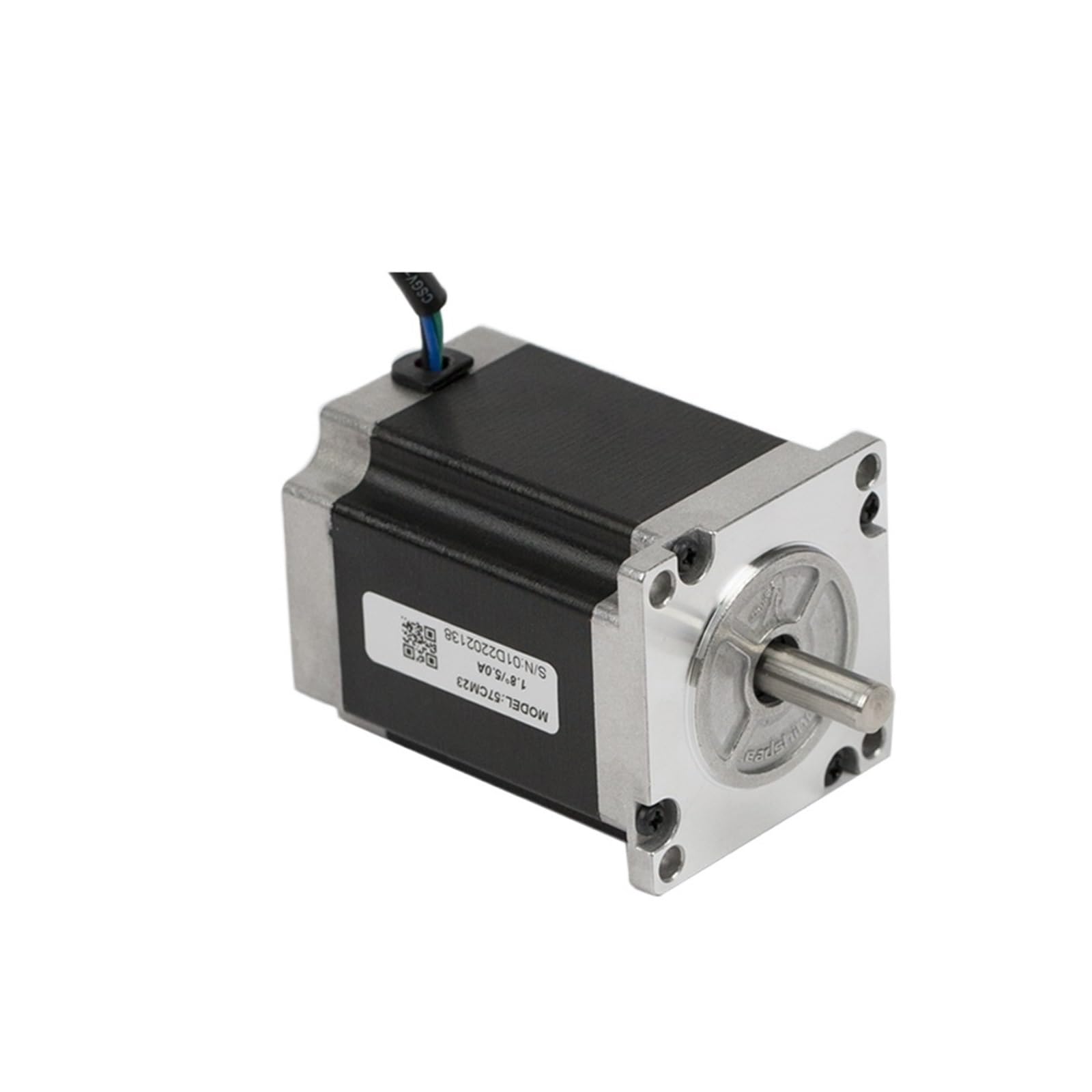 Schrittmotor Nema23 Schrittmotor 57 mm 2 Phasen 230 Ncm 5 A Schrittmotor 4-adriges Kabel for 3D-Drucker CNC-Gravierfräsmaschine