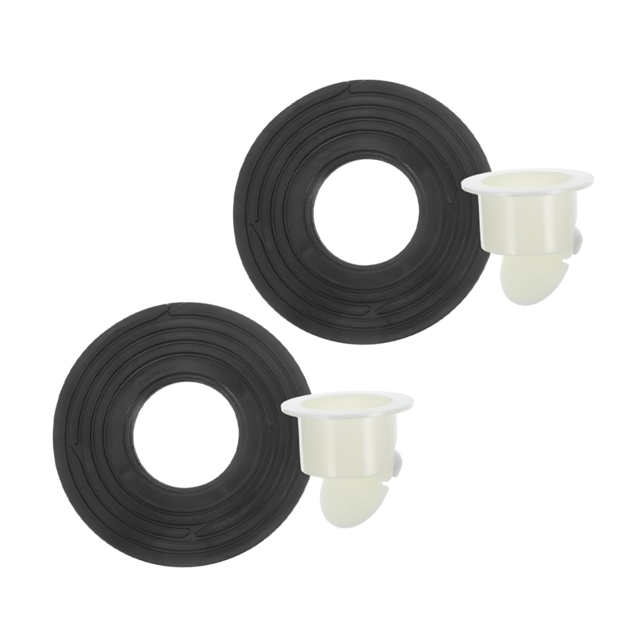 Tofficu 5 Sätze Haarfänger Rundes Abfluss Kunststoff Für Badezimmer Abflüsse Effektiver Schutz Gegen Verstopfungen Und Gerüche Einfache Installation Für Duschen Und 2 Stücke * 5