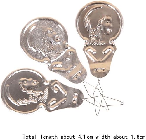 Miniatura 4 de 50 unidades de enhebradores de agujas, herramientas de puntada, líder de alambre, costura fácil, enhebrador de agujas de alambre de arco para bordar