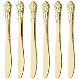 高桑金属 ルーン ゴールド デザートナイフ 6本セット 519385