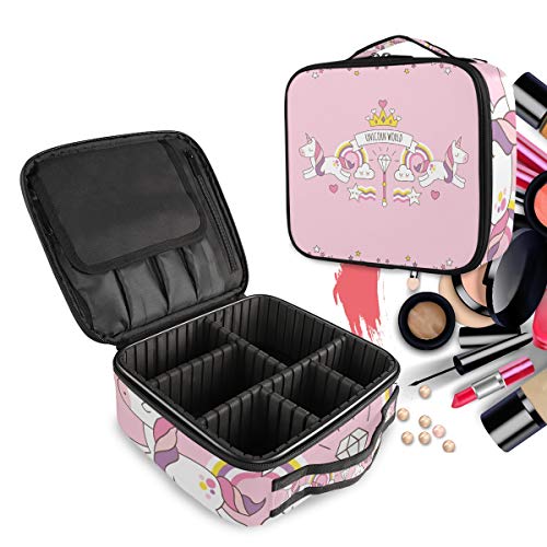 Pochette de maquillage à compartiments pour ranger les cosmétiques de voyage