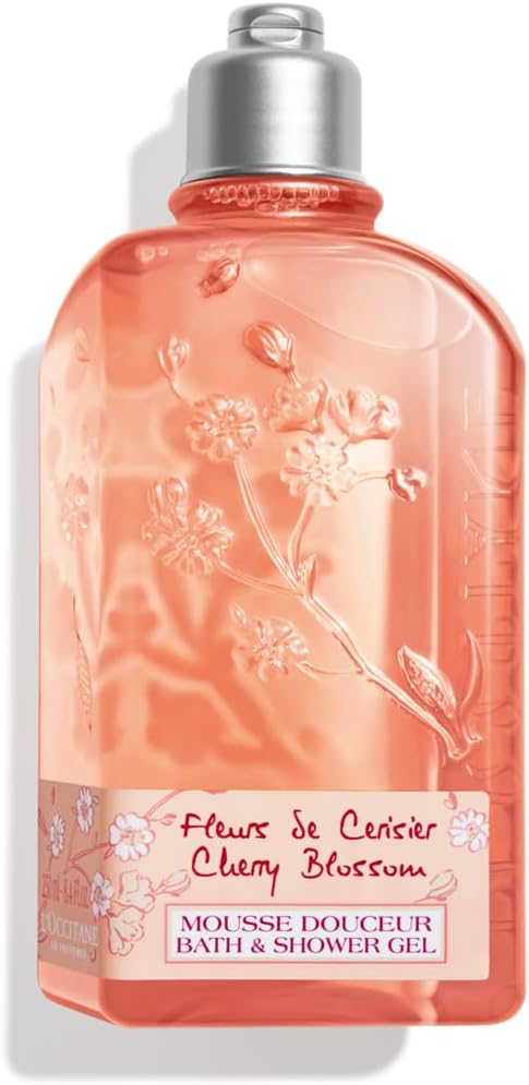 L'OCCITANE Cherry Blossom Bath & Shower Gel- 250ml