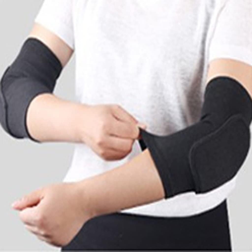 Elastic Elbow Pads Thickened Sponge Knee Protectors Guard Basketball Volleyball Sport Arm Sleeve Pad Adults Children