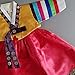 OUJIN I Korean Baby Girl Hanbok for 1~8y/o Multi-Colored Sleeve Jeogori Girl Baby Kids Hanbok Korean Traditional Dress (as1, Age, 1_Year, Yellow)