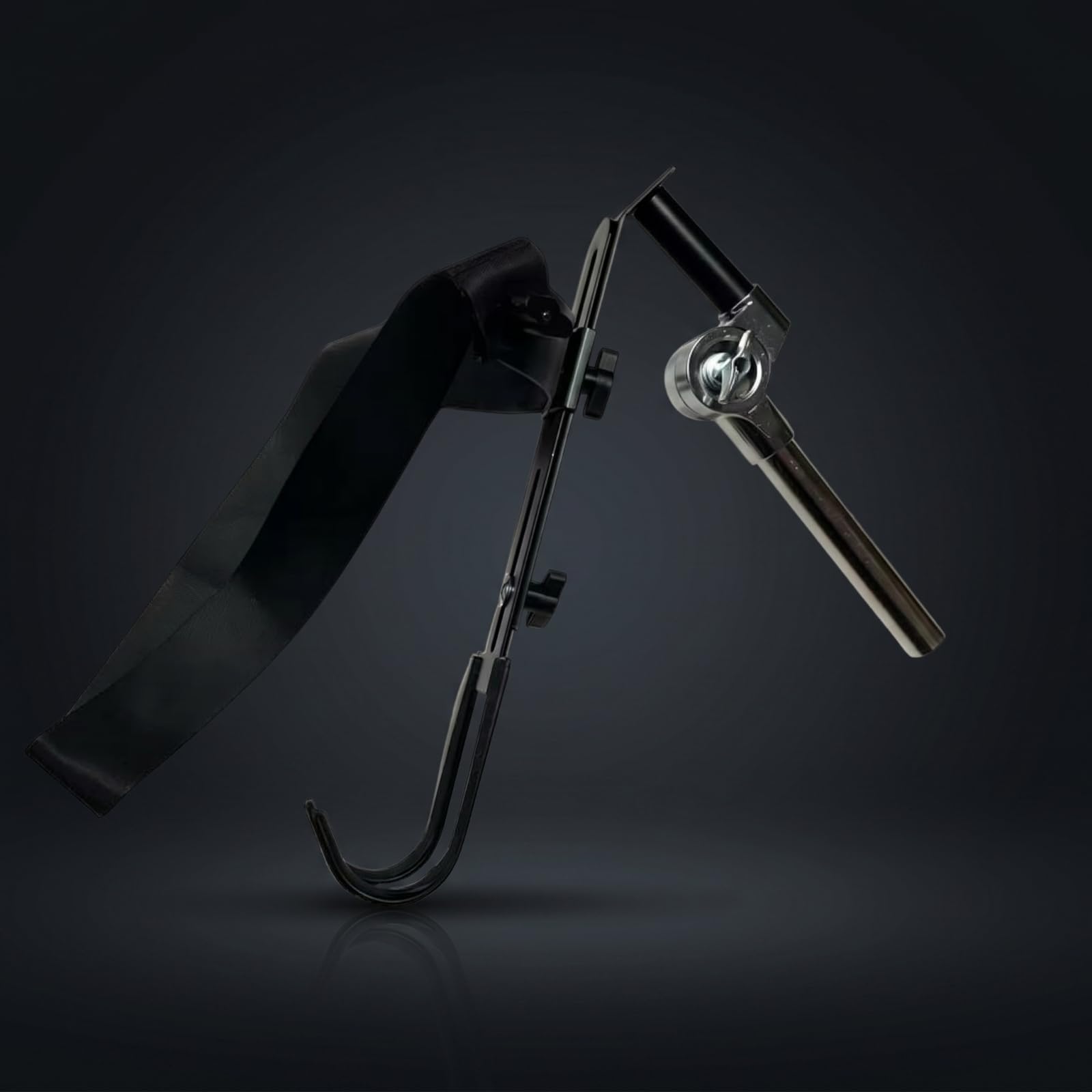 Trommelhalterung mit Klemme stabil Trommelständer mit Rohrhalterung höhenverstellbar Trommelhalter für Schlagzeuger, Proberaum, Heim-Atelier