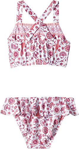 Image of Seafolly Girls' Tie Front Tankini Swimsuit Set