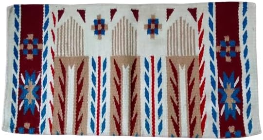 HUMAYL Saddlery New Zealand Show Horse Saddle Blanket Saddle Pad/Blanket for Horses Western Design Handmade Wool Saddle Blanket Top Wool Saddle Pad Regular Size : 34" L x 36" W x 1" inches, SHOW09