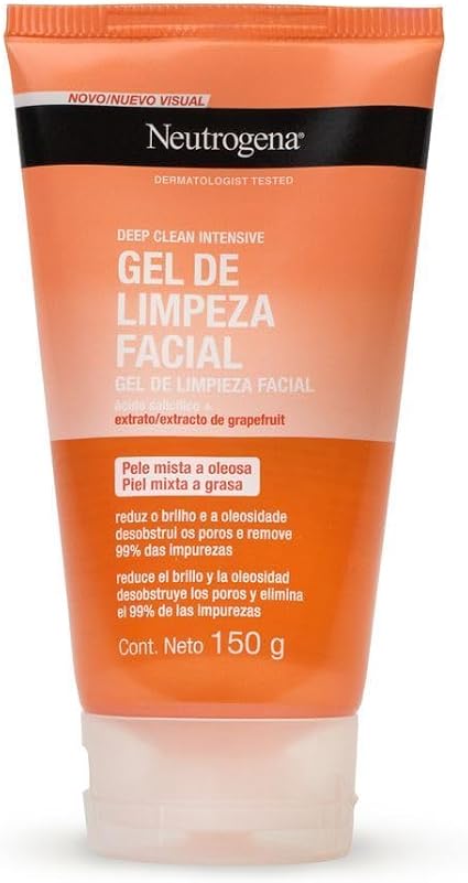 10 melhores sabonetes faciais em 2026 6 Neutrogena Deep Clean Intensive Grapefruit 150g