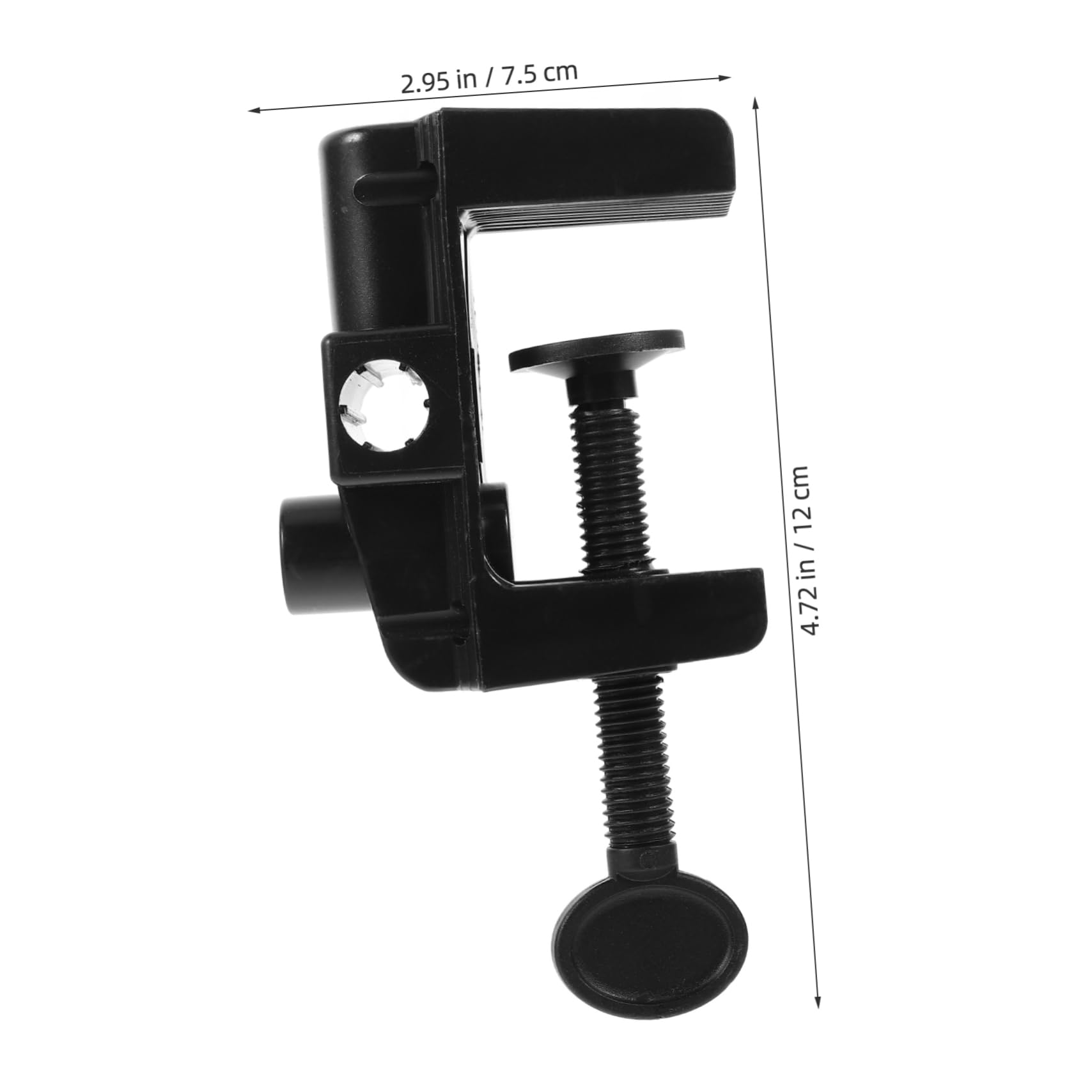 VINTORKY C Clamp Mount for Phones Tablets Heavy Duty Desk Clamp for Secure Support Versatile Use for Live Streaming Video Watching Sleek Design for Bedside Desktop Setup