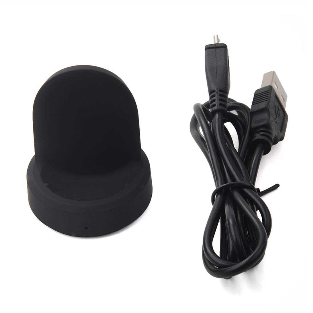 LOKEKE Compatible with Samsung Glaxy Watch USB Charging Cable Dock, Replacement USB Charger Charging Cable Dock Compatible with Samsung Glaxy Watch/Gear S3 Classic SM-R770/ Motorola Moto 360 Watch