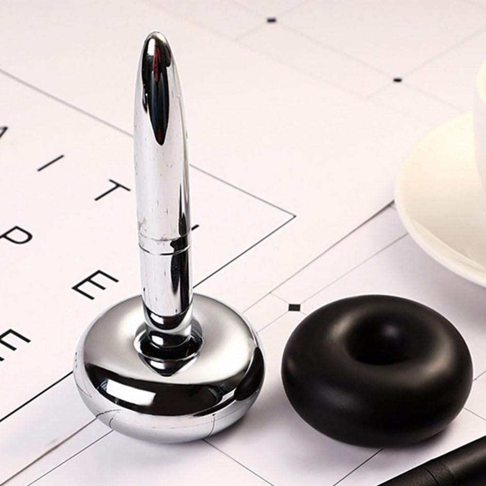 DOITOOL 2 bolígrafos magnéticos de metal flotantes para oficina, elegantes bolígrafos para hombres, para firmas y suministros de oficina
