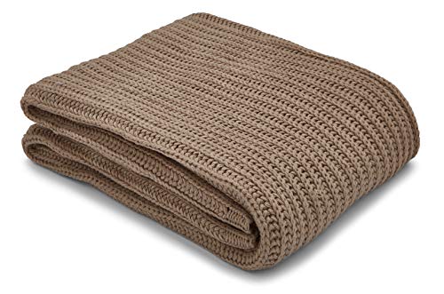 Catherine Lansfield Chunky Knitt Plaid, Materiale