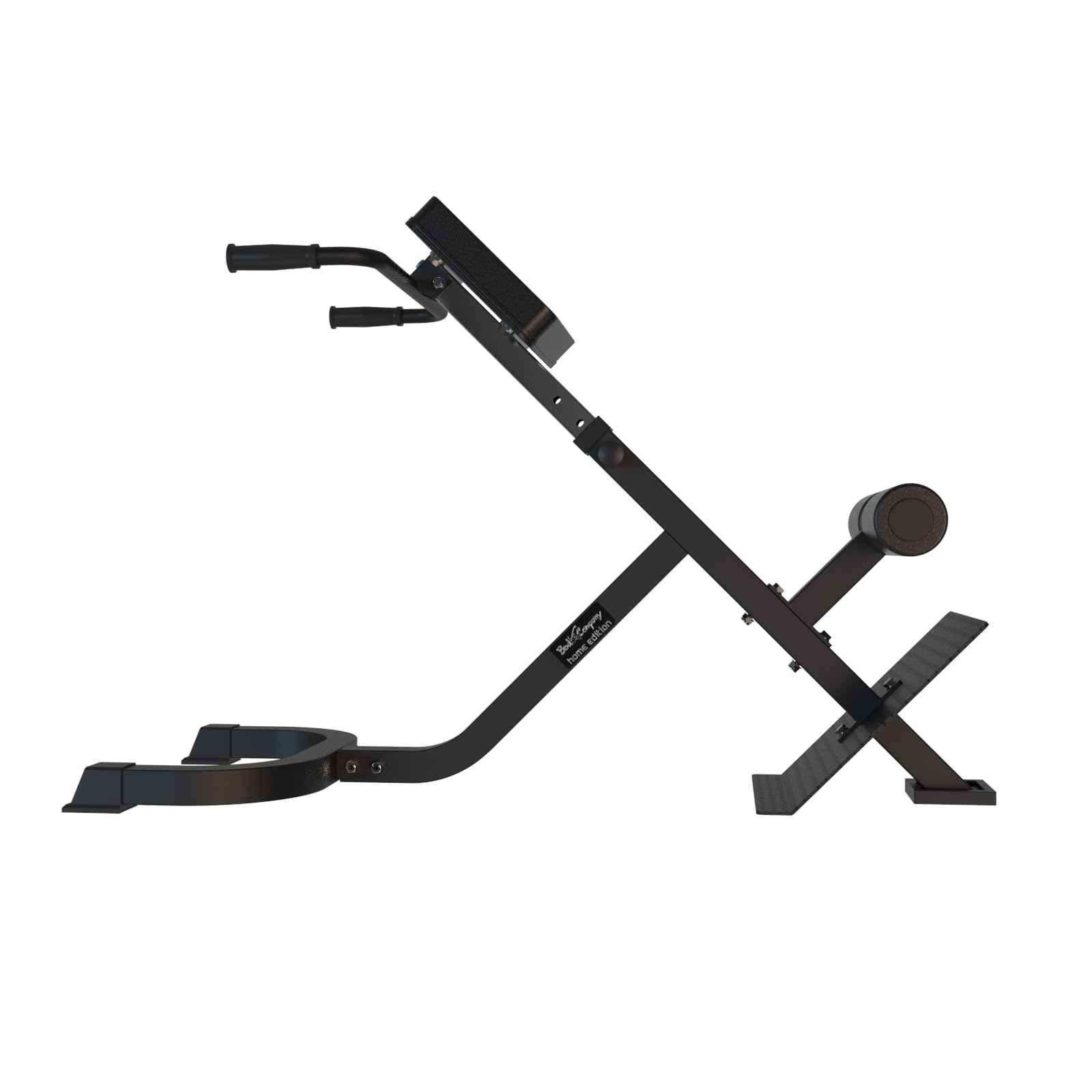 Bad Company Panca Hyperextension professionale a 45° I Back trainer I Panca romana per estensioni dorsali I BCA-05