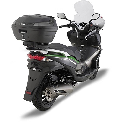 Givi Support Valise Fixation Solide Monolock Plaque M6 Noire Scooter Kawasaki J 300