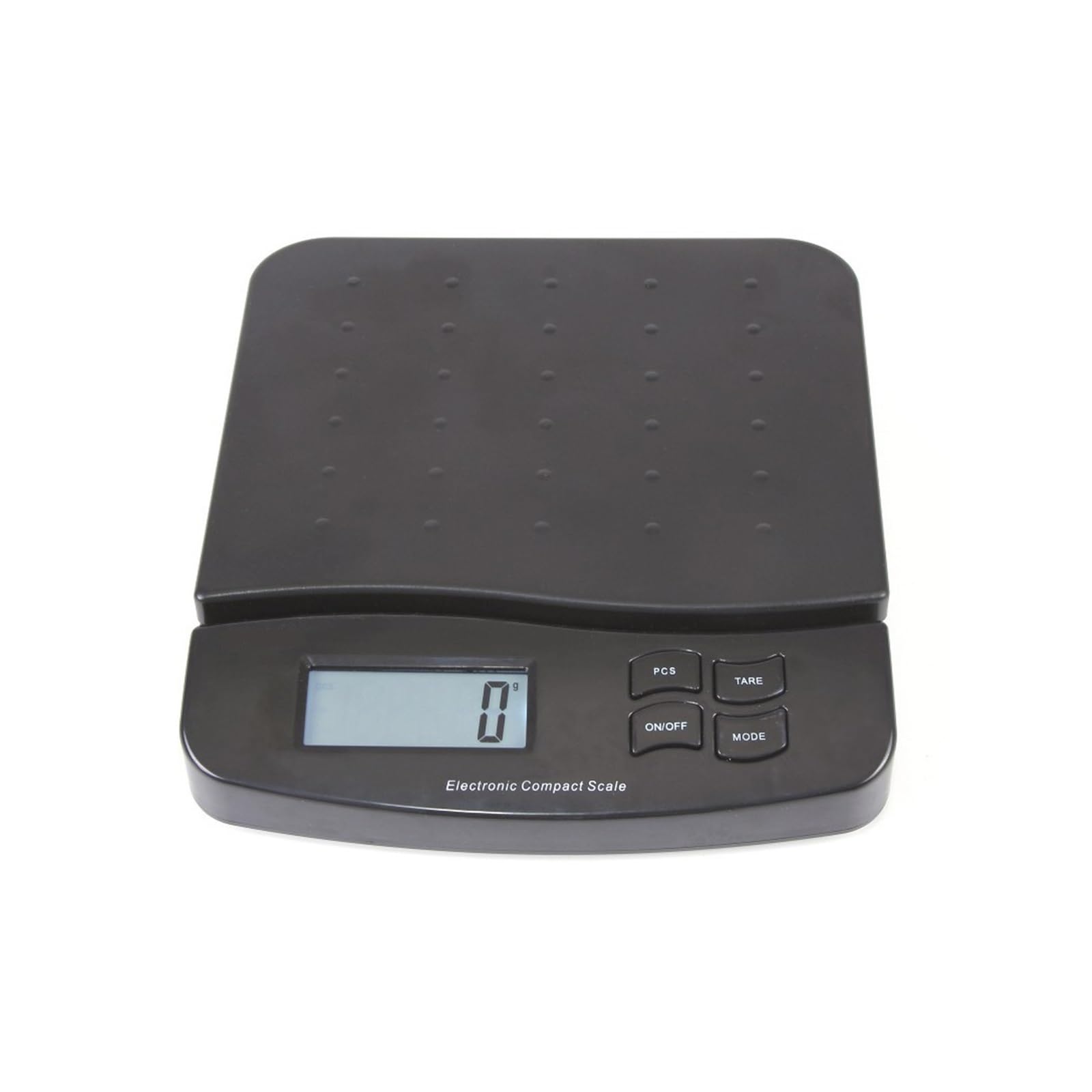 HPTHLY 25kg 1g High Precision Electronic Compact Scale LED Display Kitchen Scales Food Weight Balance Gram Weighing Measuring Grey (Black)