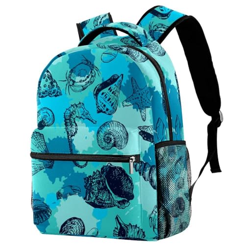 RODAILYCAY Deer Group - Mochila de viaje para laptop de campo, mochila de escuela secundaria, bolsa de libros de gran capacidad, bonita mochila para hombres y mujeres, Multicolor 10, 29.4x20x40cm