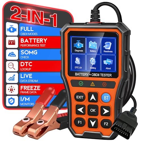 2-in-1 PRO OBD2 Scanner Diagnostic Tool, Car Code Reader with