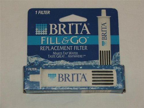1 Brita 42333 Fill & Go Replacement Filter For 42370 Water Bottle