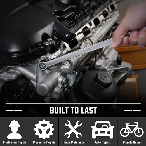 Image of DURATECH 10mm Extra Long Ratcheting Wrench, Metric, CR-V Steel