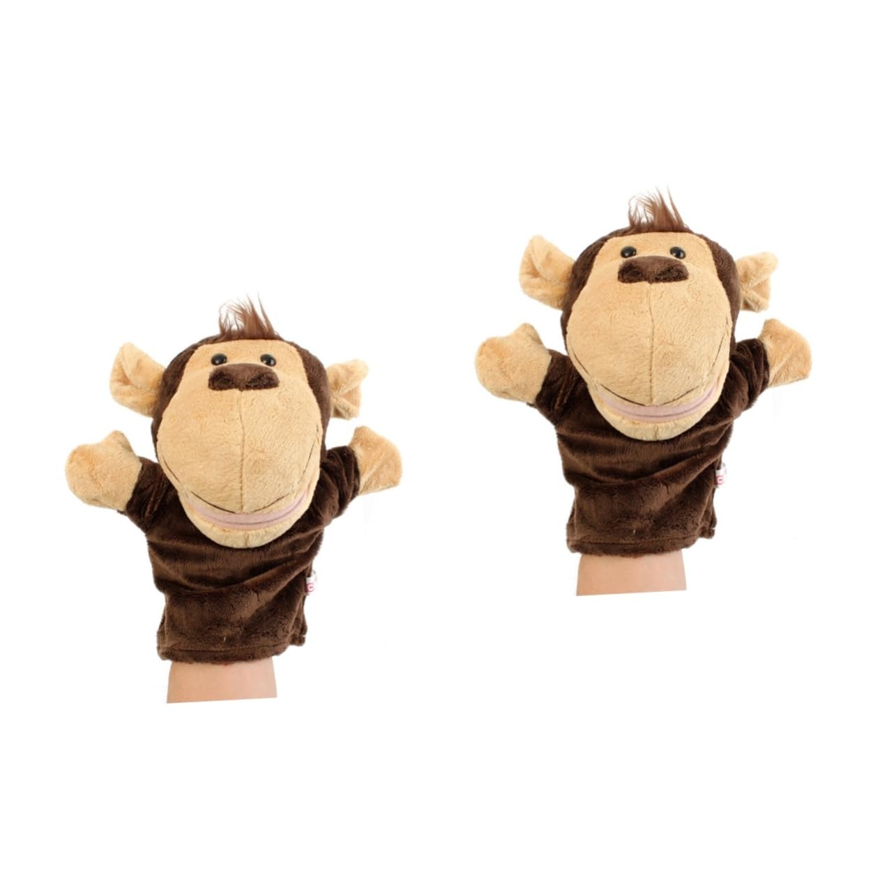 Totority Soft Toys for Babies 2pcs stuffed dogs for kids baby stuffed animal baby plush toy baby toy hand puppet finger puppet animal plush toy gloves child Cartoon Aquarium Outlet Nozzle