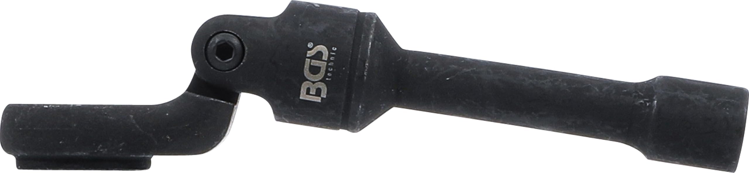 BGS 74302 | Juego de llaves de boca hexagonal abierta (crowfoot) | entrada 10 mm (3/8") | con articulación | 6 piezas