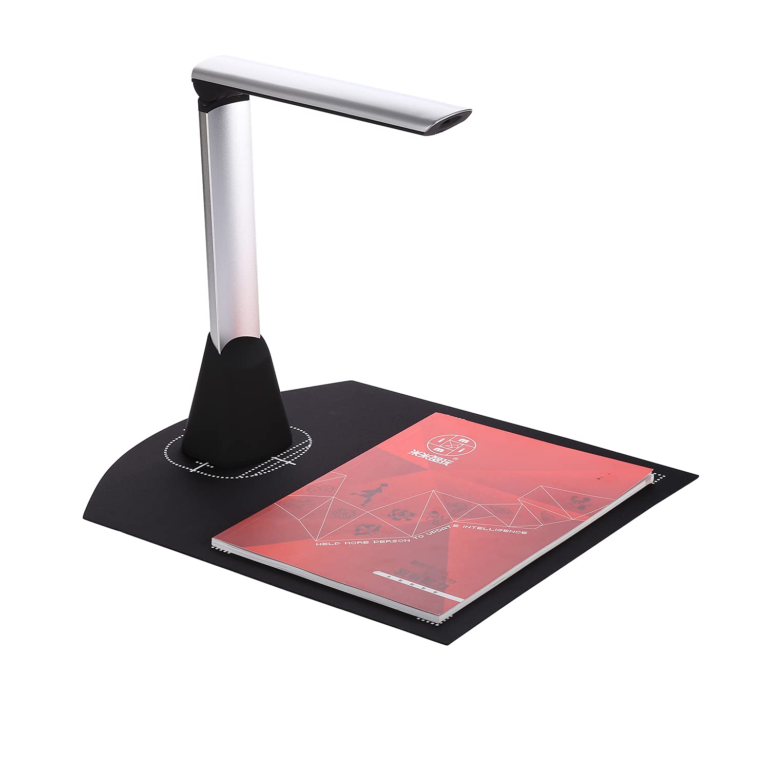 BK34 Scanner per fotocamera per documenti HD da 5 pixel Dimensioni della tura A4 con luce LED Software didattico per insegnanti di classe Insegnamento online Educazione a distanza