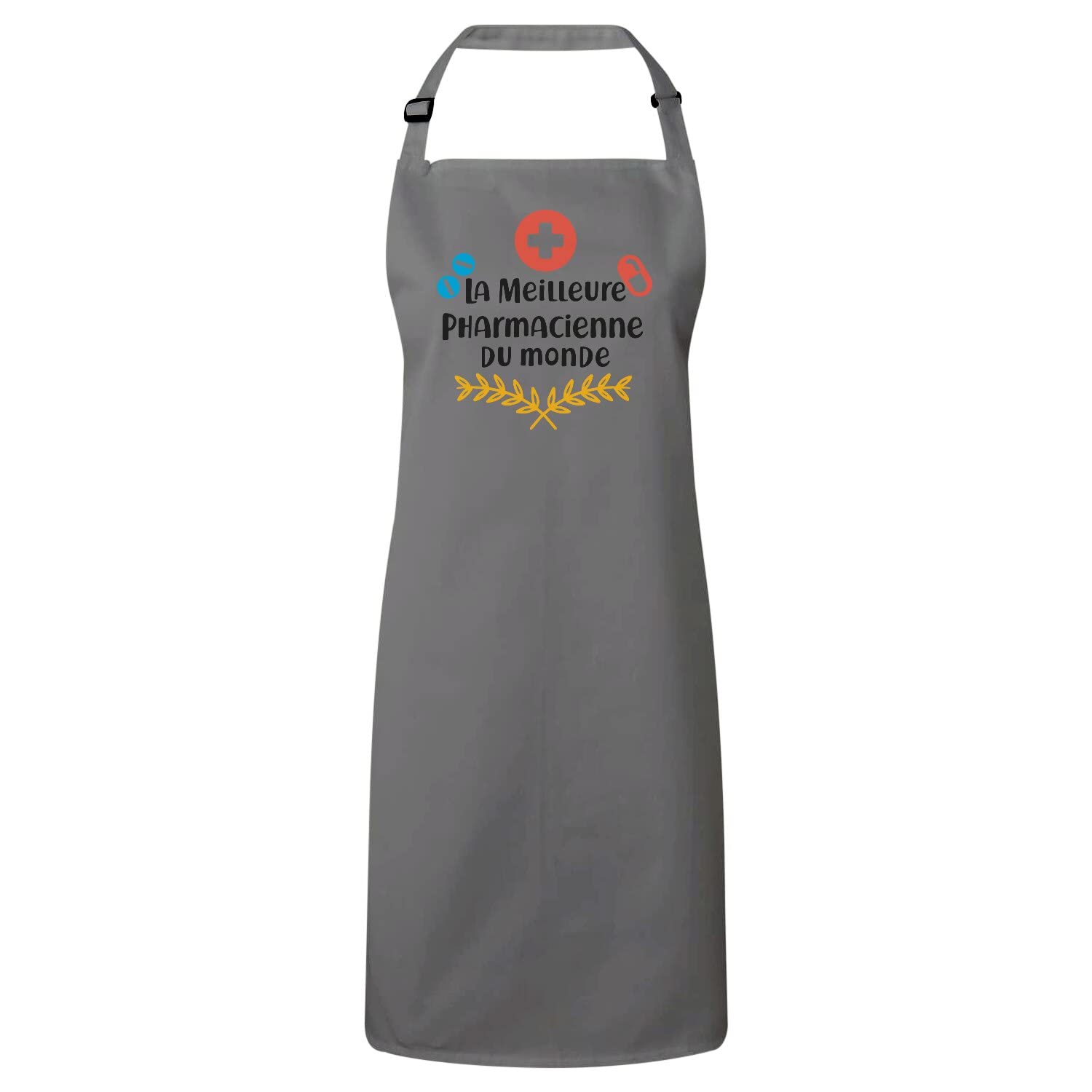 Tablier de cuisine pour pharmacienne imprimé cadeau personnalisé santé - 3