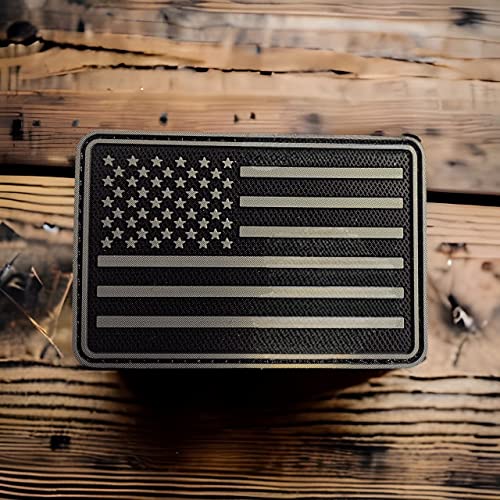 Us American Flag Patch - Tactical Pvs Rubber Patch With Loop Fastener & Hook For Military Uniforms, Hats, Backpacks & More #TOP2