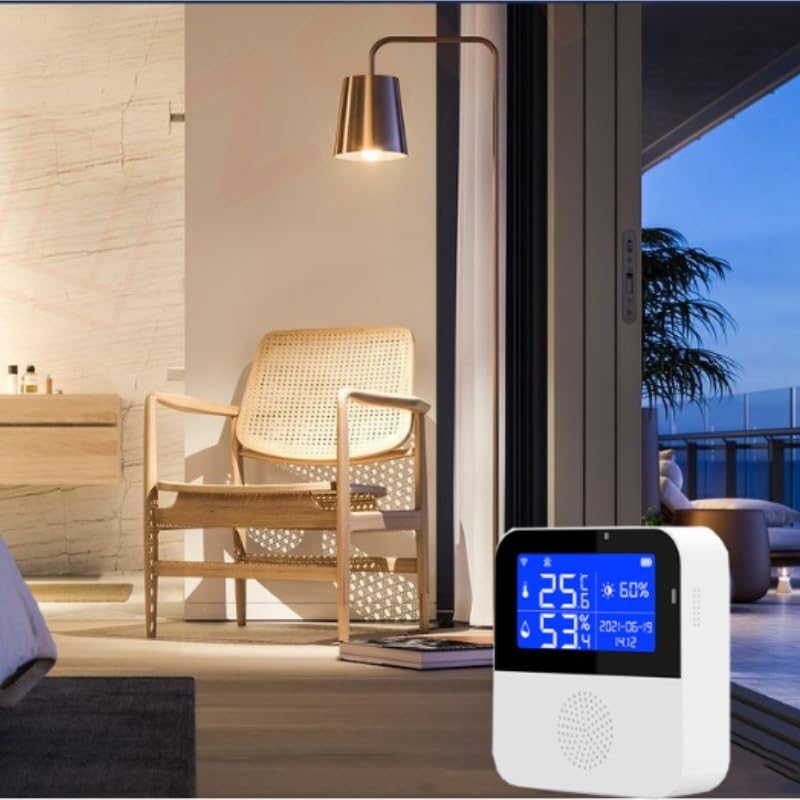 Wireless Indoor Temperature Gauge for Home Office Use
