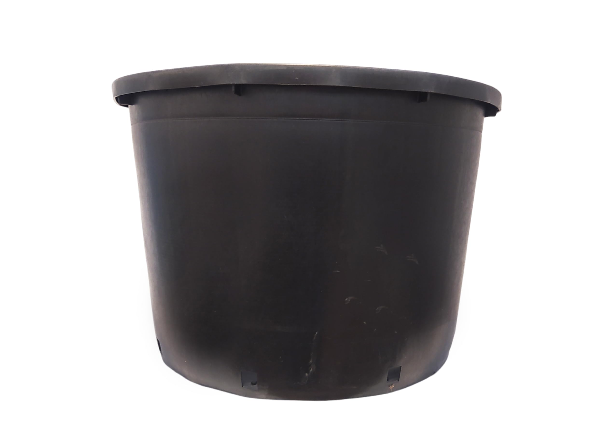 NG NICCOLAI VASO TINOZZA MASTELLO DI GRANDI DIMENSIONI SENZA MANICI CON FORI PER ORTO GIARDINAGGIO E VIVAISMO VARIE MISURE 100% PVC RICCLATO (LT. 230 (Ø85/80 cm - H. 55 cm))