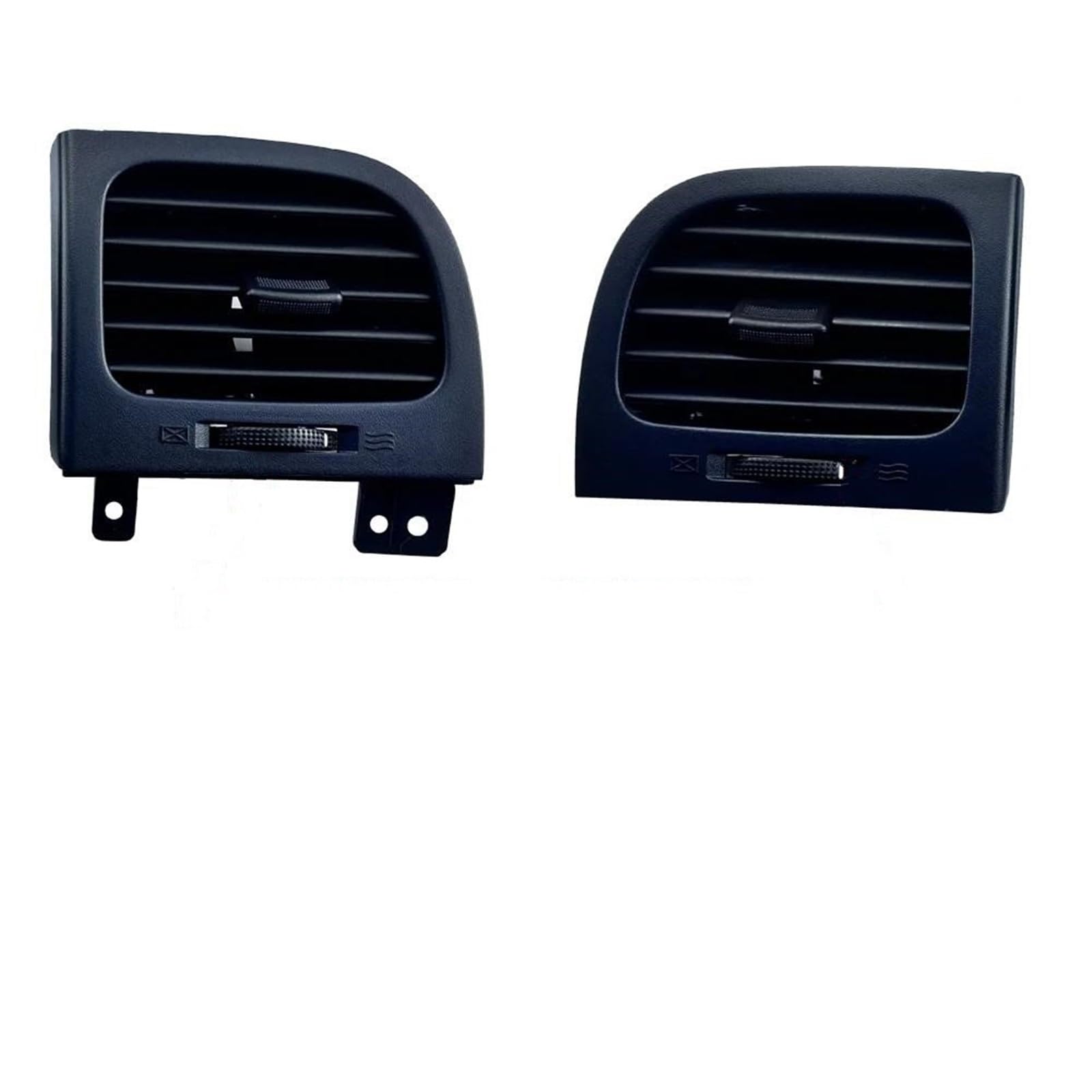 Piwine Lh-Rh Car Interior Air Vent 1/2Pcs For Hyundai For Accent For Hatchback 2006-2011 Instrument Panel Air Outlet Table Conditioner(Lh-Rh)