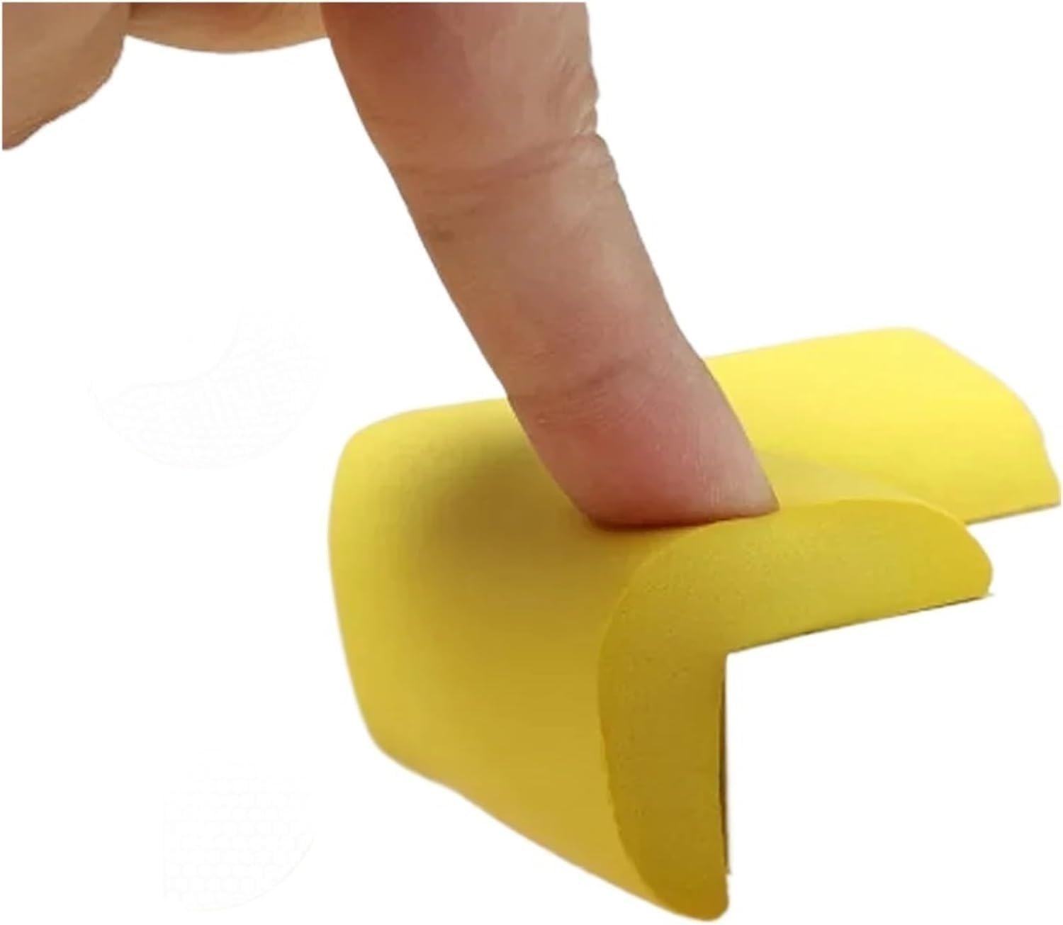 Edge Protector,10Pcs Thickened Soft Table Corner Protector Adhesive Furniture Desk Cabinet Edge Angle Guard Strip Tape Protection(Gray)