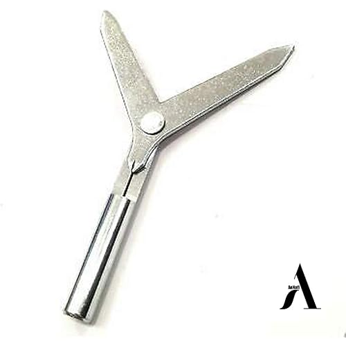 AnNafi Round Bar Center Finder | Round Work Piece Center Finder Tool 3/8" Shank for Milling Machine Device