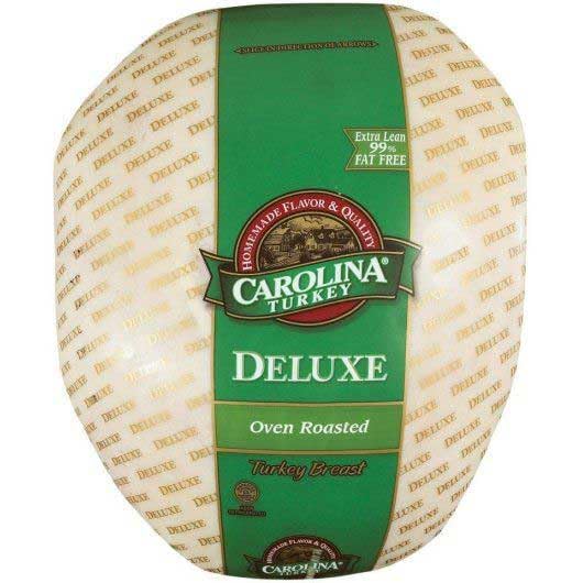 Carolina Deluxe Oven Roasted Skinless Turkey Breast, 9.5 Pound -- 2 per case.