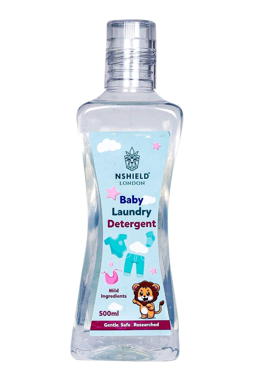 Baby Laundry Detergent Liquid 500ml | Mild Fabric Wash for Baby Clothes | Gentle on Sensitive Skin | Helps Remove Stains & Odor | Safe Everyday Clothing Care-image-40