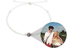 Personalized Circle Photo Bracelet - A Timeless Keepsake with Love's Imprint