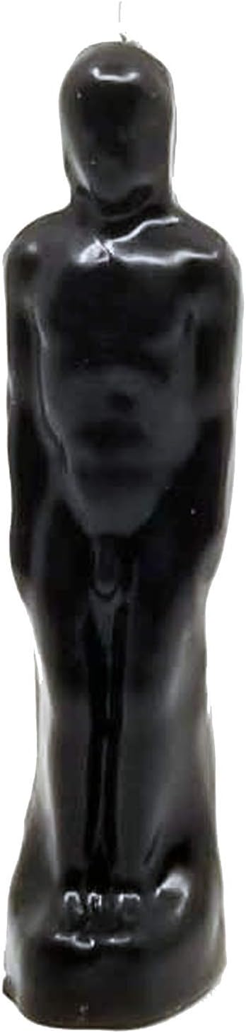 Transcendent Candles Black Male Figure Image (Cursing, Protection, Hexes, Hot Foot, Confusion, Spells, Spellwork & Ritual Magic)