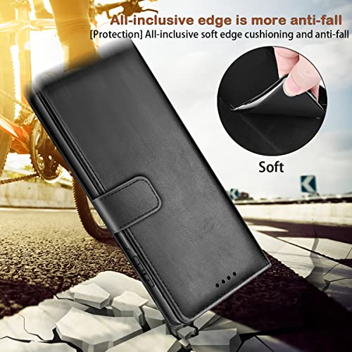 Cover per Xiaomi Redmi 10 4G 2022/2021, Nero PU