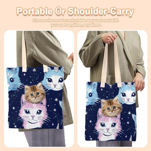 Bolsa de hombro para mascotas: comparte cada momento con un tierno diseño 7