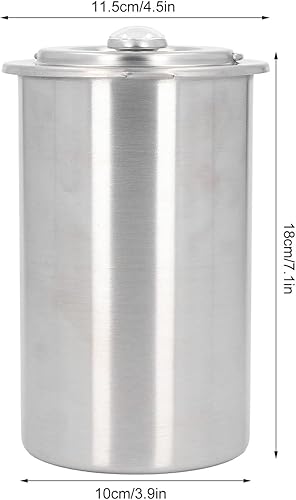 Miniatura 5 de Zerodis Máquina de jamón de acero inoxidable para prensa casera de carne de delicatessen con termómetro