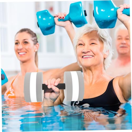2 pesas acuáticas EVA para ejercicios en piscina miniatura 5