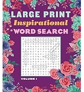Large Print Inspirational Word Search Volume 1 (Large Print Puzzle Books)